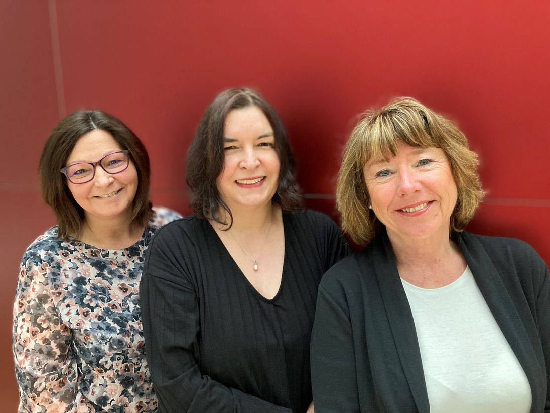 Anke Petz (v.l.), Bianca Wolter, Stephanie Theiß